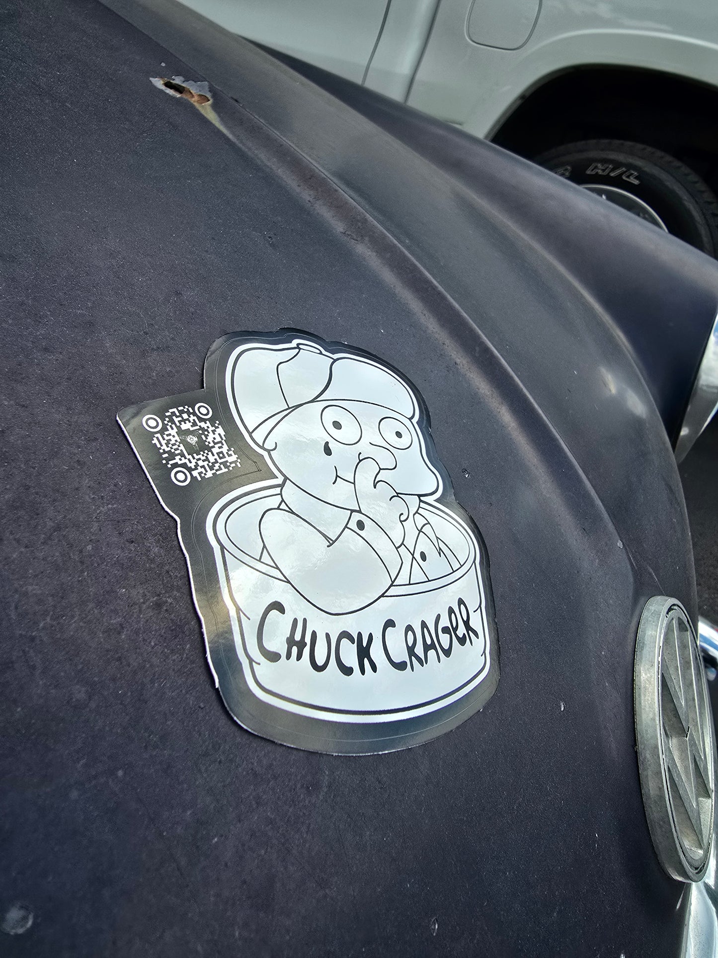 Chuck Crager Sticker